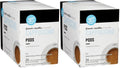 Amazon Brand - Happy Belly Cappuccino Coffee Pods Light Roast Compatible with 2.0 K-Cup Brewers,French Vanilla Flavored,1.5 pound,24 Count (Pack of 2)