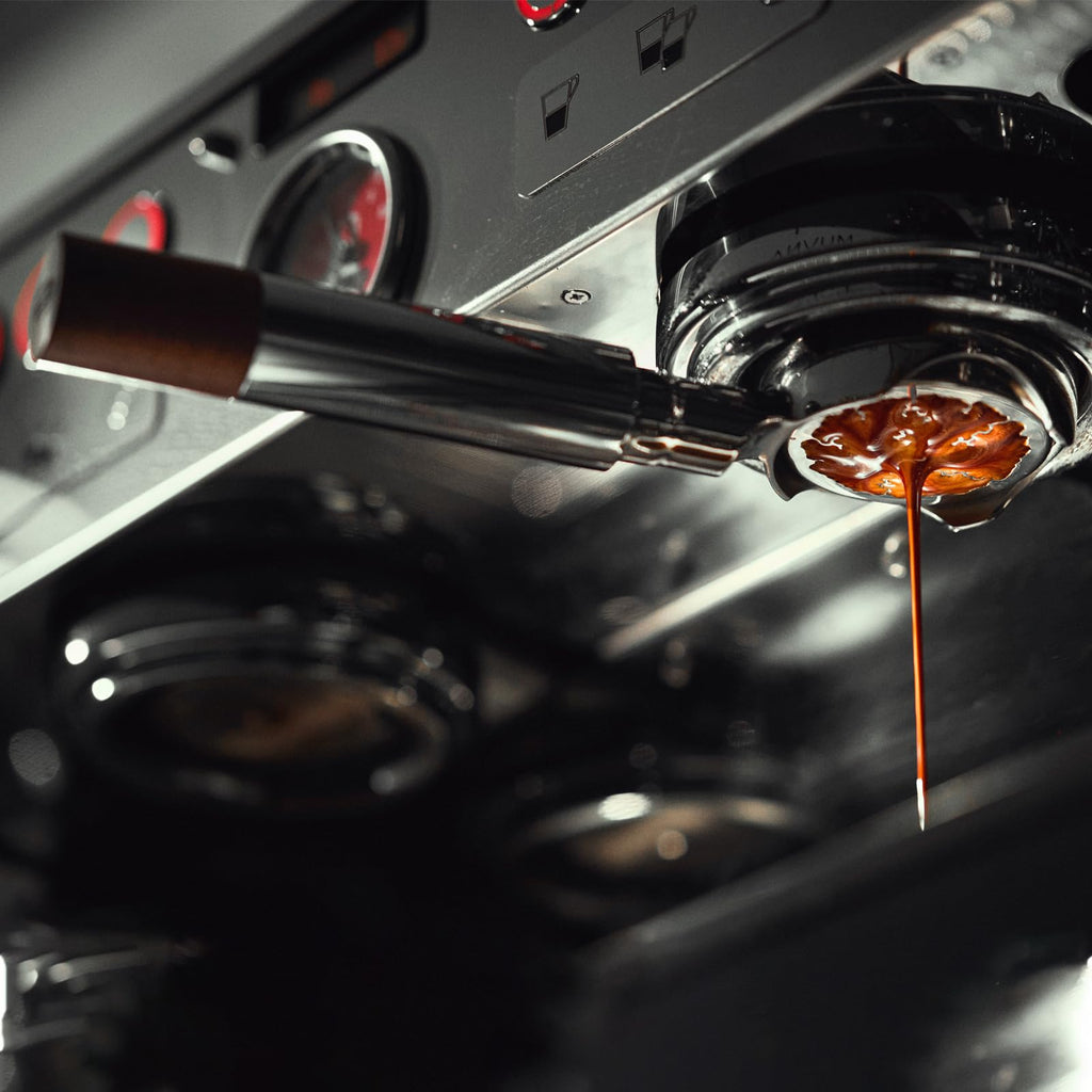 IKAPE 54mm Bottomless Naked Portafilter, Suitable for 54mm Breville Barista Series BES870/880 Machine & Solis Barista Machines (Bambino Plus Not Supported)