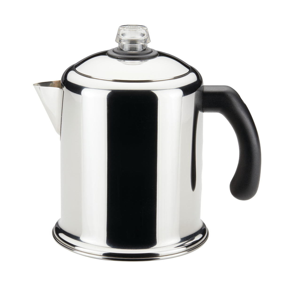 Farberware Classic Stainless Steel Yosemite Coffee Percolator, 8-Cup