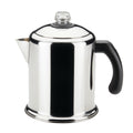 Farberware Classic Stainless Steel Yosemite Coffee Percolator, 8-Cup