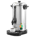 NUPANT Commercial Coffee Urn 100 Cup/15L Coffee Dispenser with Upgraded Percolator, 304 Stainless Steel Hot Water Urn Beverage Dispenser with Keep Warm Mode, Large Coffee Maker for Catering Party