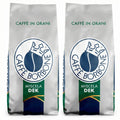 Caffè Borbone Miscela DEK Whole Bean Coffee, Decaffeinated Italian Coffee, Dark Roast, 2.2 lb Bag (Pack of 2)
