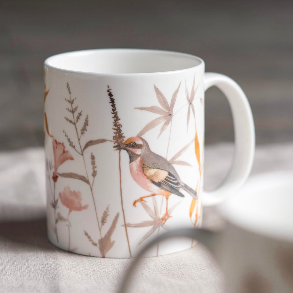 Maison d' Hermine Coffee Mug with Handles Tea Cups (15 Ounce, Pack of 2)