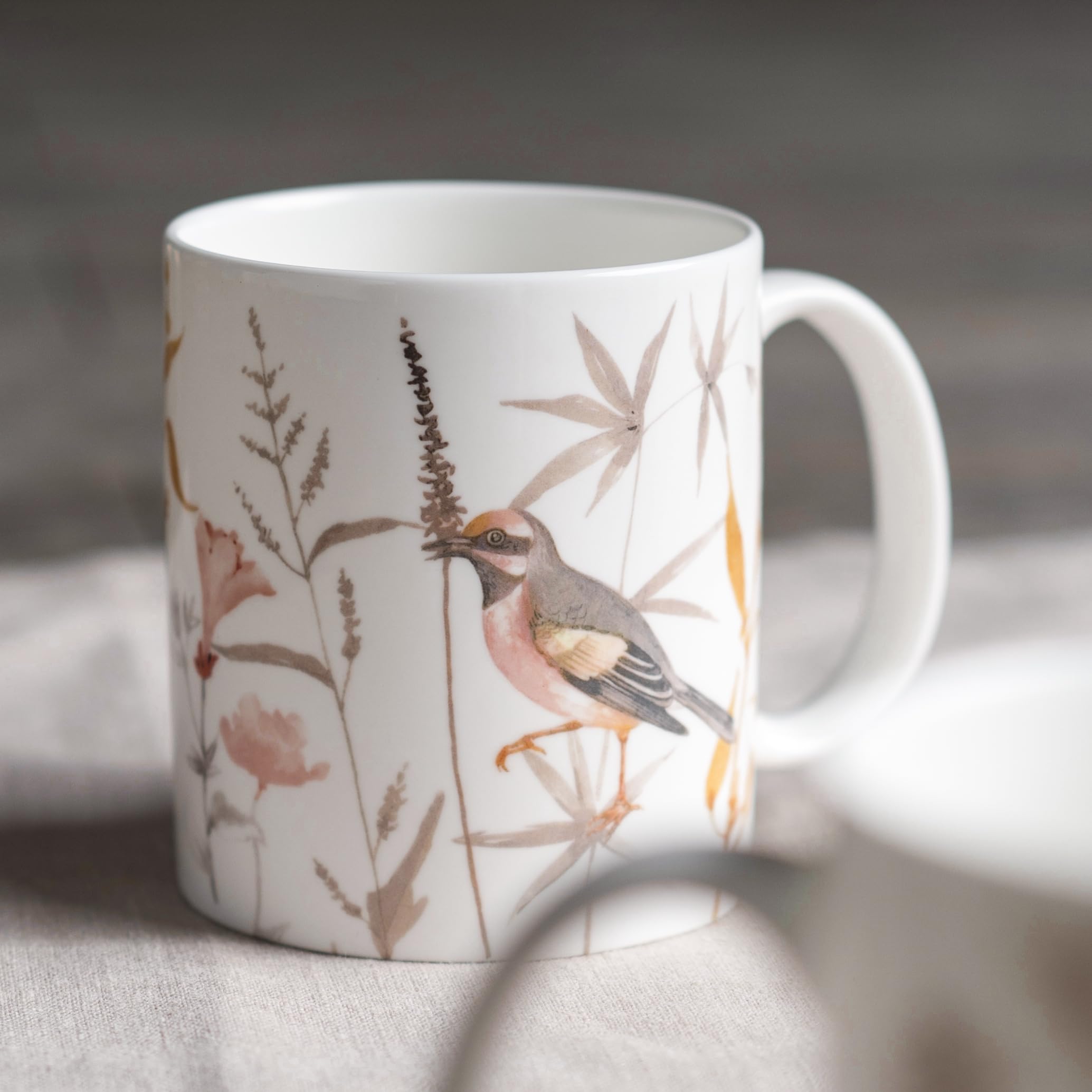 Maison d' Hermine Coffee Mug with Handles Tea Cups (15 Ounce, Pack of 2)