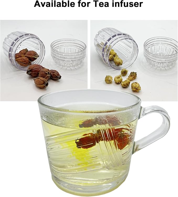 2PCS Fruit Infuser,Tea infuser for Wide Mouth Bottles.,Compatible with Stanley,Hydro Flask, Iron Flask, Takeya, ThermoFlask and similar