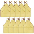 Stenffy 10 Pack Kitchen Apron, Work Apron, Canvas Apron, Amber