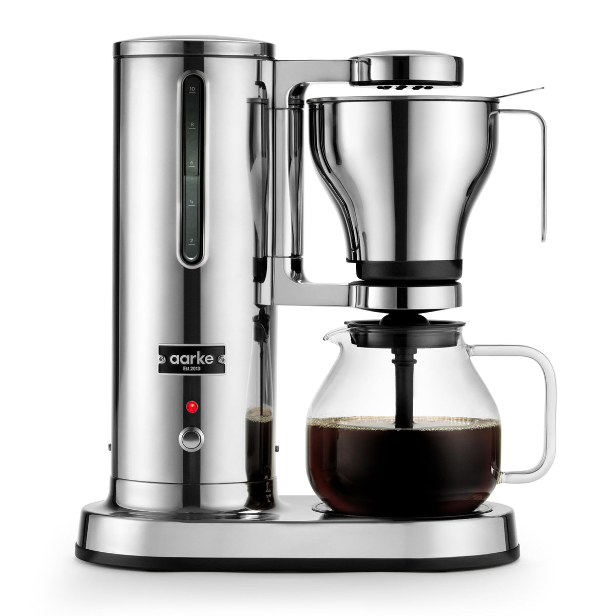 aarke Drip Coffee Maker with 42oz Glass Carafe, Stainless Steel
