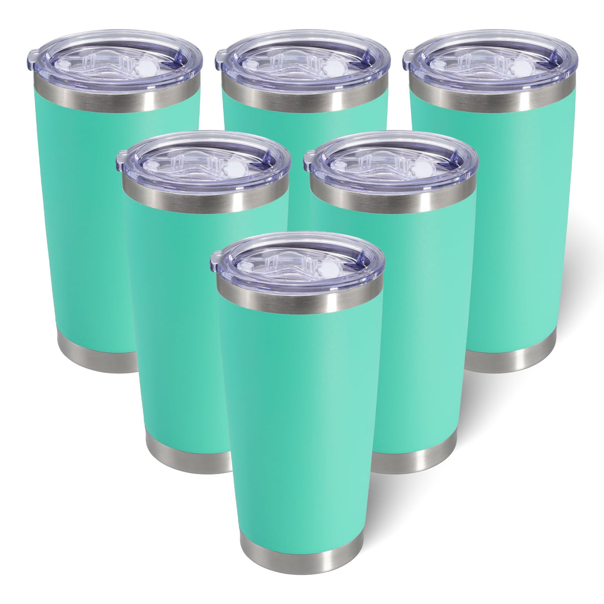 20oz Tumbler with Lid Stainless Steel Tumblers Insulated Mug Hot Pink 12P