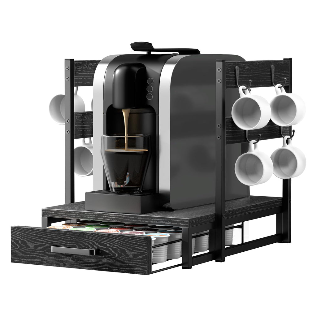 Evermagin Coffee Pod Holder Compatible with Nespresso,Fit 28 Large/56 Small