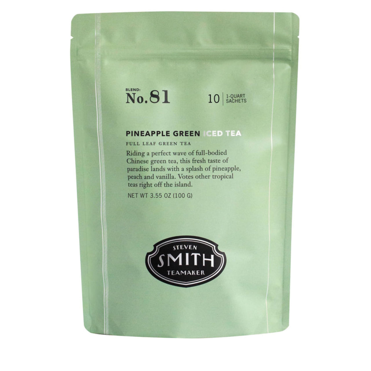 Steven Smith Teamaker, Exceptional Iced Tea, 10 One Quart Sachets