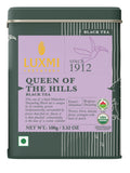 Luxmi Estates Queen of the Hills Organic Darjeeling Black Tea Loose Leaf 50 Cups (100g/3.5oz) | Direct from Garden