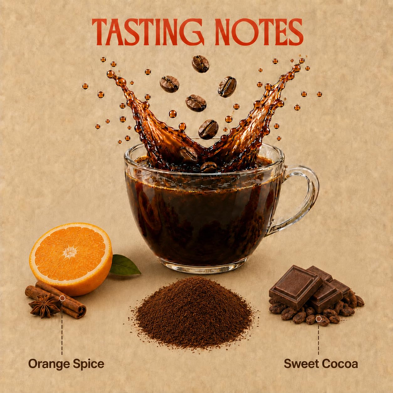 Brazil Oberon Ground Coffee, Medium Light Roast Ground Coffee with Orange Spice & Cocoa, 12 oz Brazilian Coffee Bag, Single Origin from Cerrado, Specialty Coffee for a Bright, Flavorful Brew