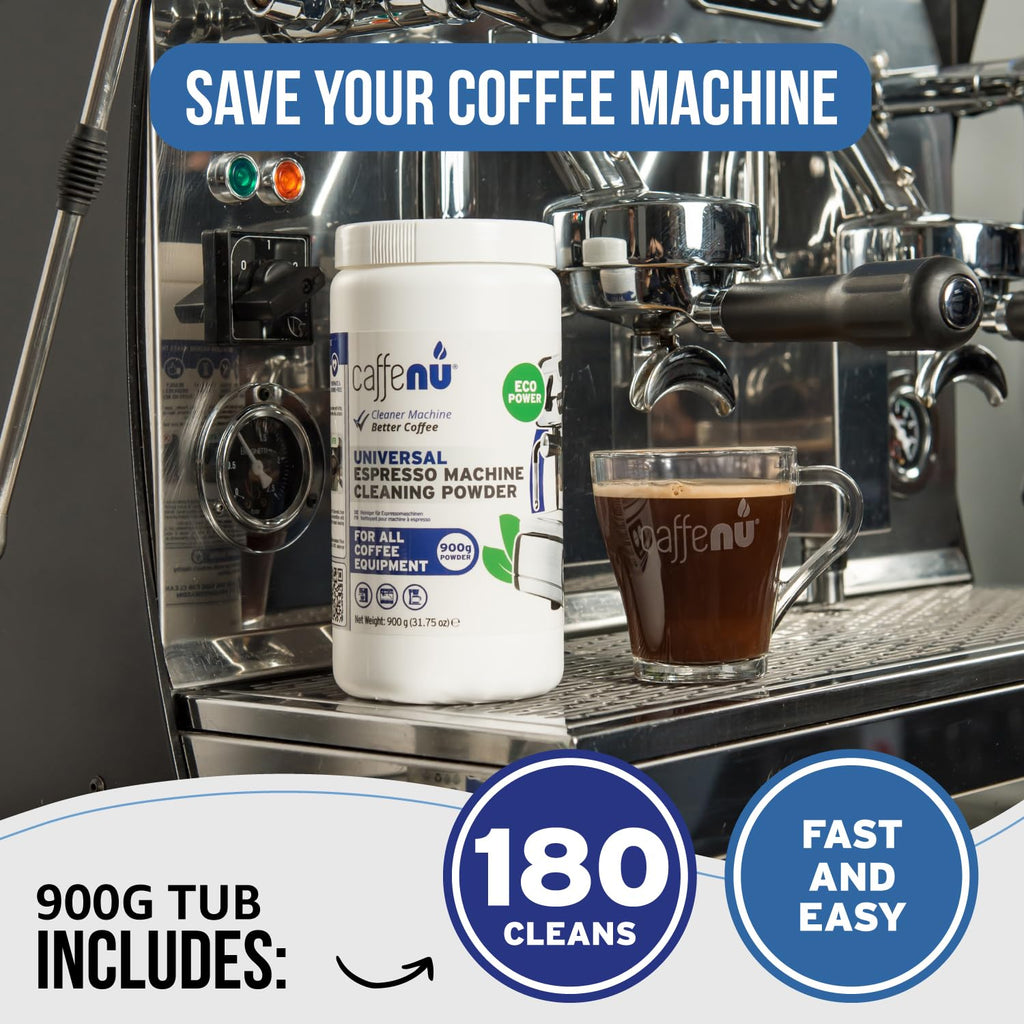 Caffenu Espresso Machine Cleaning Powder, Group Head Cleaner, 31 oz/900g
