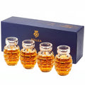 Kollea Grenade Shaped Shot Glass Set, 4 Pcs 3.7 Oz Heavy-Base Cups