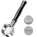 54mm Bottomless Portafilter, 3 Ears Bottomless Naked Portafilter Compatible with Breville/Sage Barista Express BES870/876/878/880/881/450/500/810/840, with Puck Screen and 18g Filter Basket