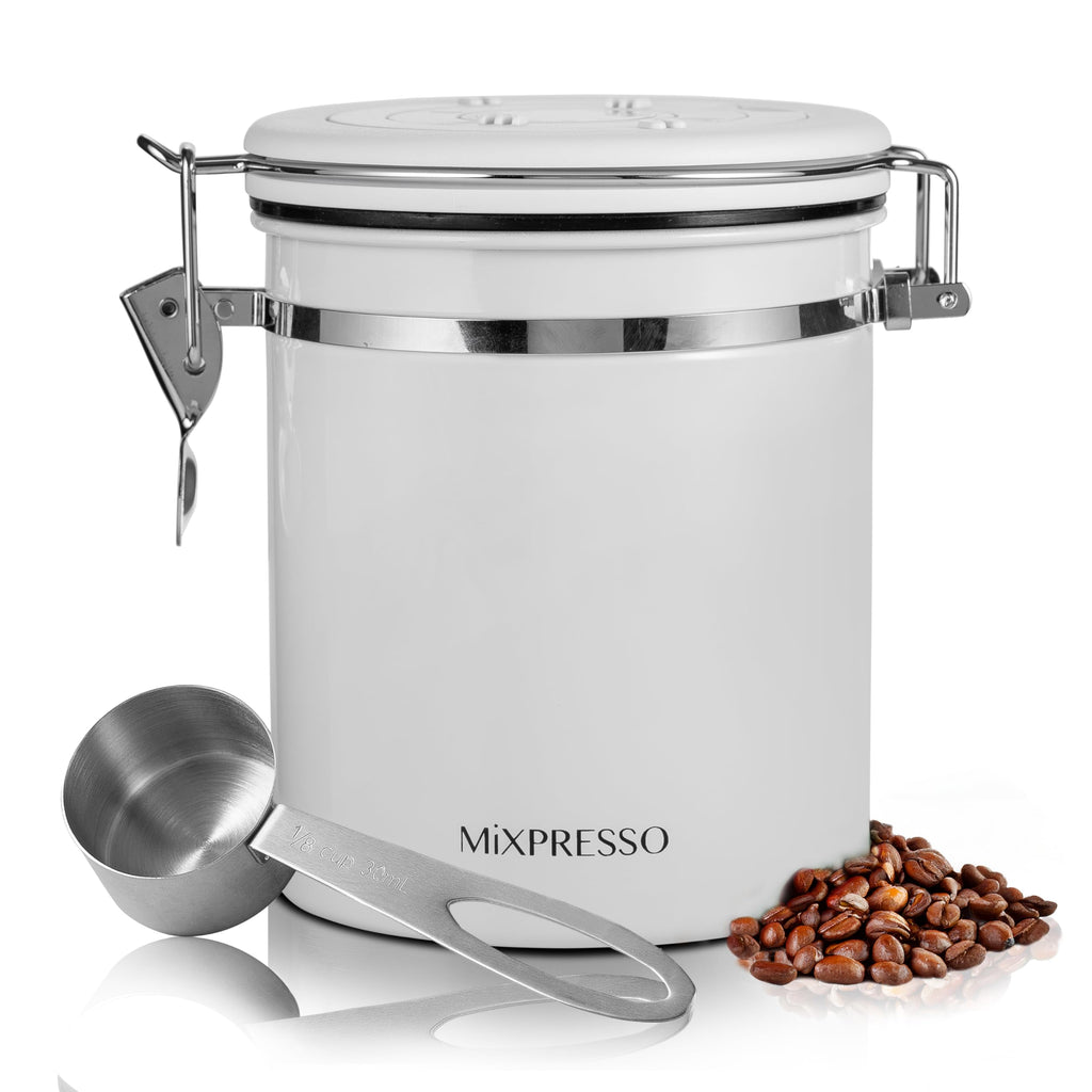 Mixpresso Coffee Canister, Airtight Coffee Bean Storage Container 16oz