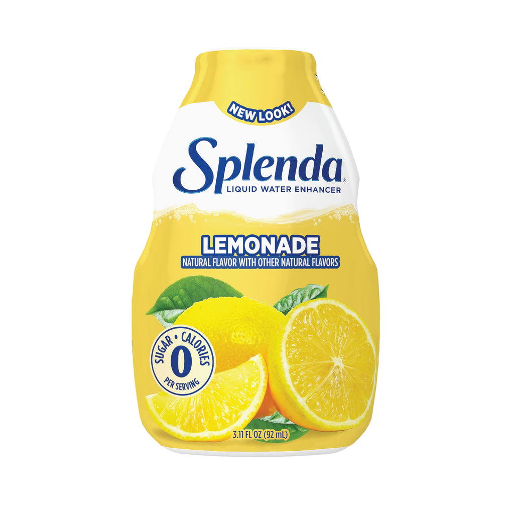 SPLENDA Liquid Water Enhancer Drops, Lemonade, 3.11 Fl Oz, 2 Pack