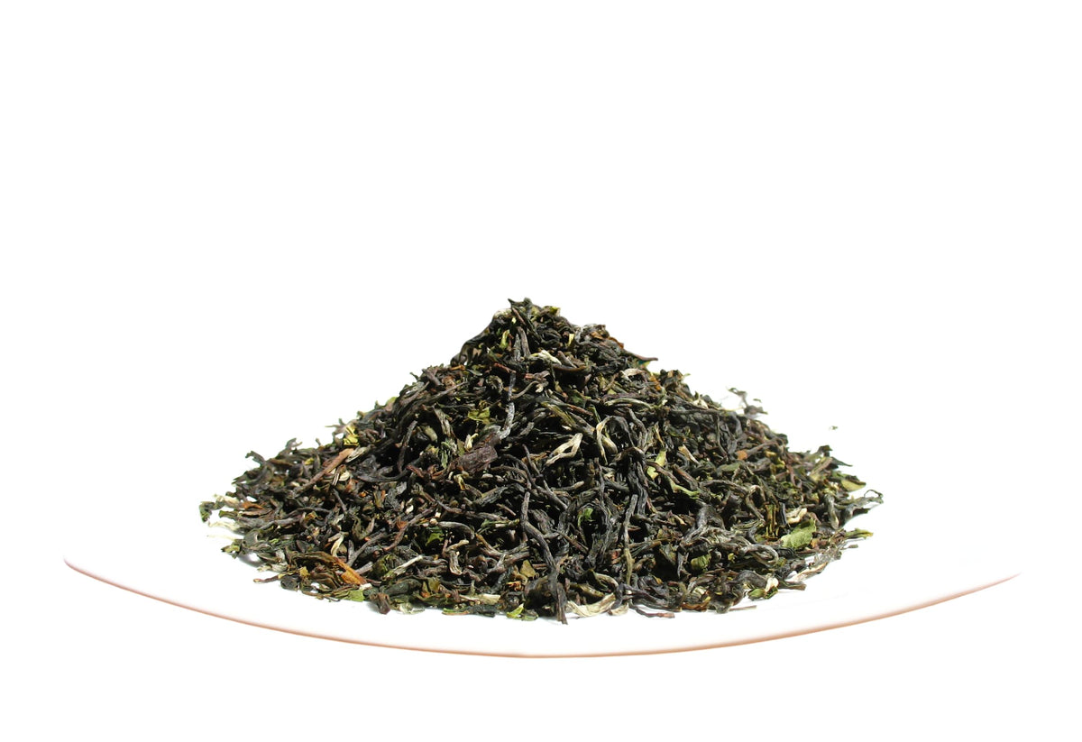 GreenhillTea Aged puerh tea Yunnan Pu-erh – Fermented Loose Leaf Tea, Smooth & Earthy Flavor, Pu-erh tea is an excellent, nutrient-rich choice for brewing kombucha, NO GMO, NO Additives, 100% natural 4 oz