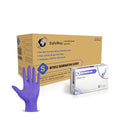 SafeWay Nitrile Gloves, 2000 Ct, Small, Powder-Free, Latex-Free, All-Purpose, Professional Disposable Gloves with Textured Fingertips for Medical Use, Food Prep, Cleaning, Tattoo & More