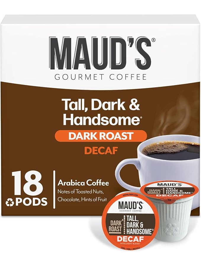 Maud’s Flavored Decaf Coffee Pods Variety Pack, 24ct