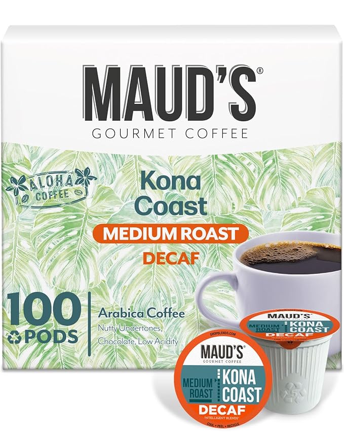 Maud’s Flavored Decaf Coffee Pods Variety Pack, 24ct