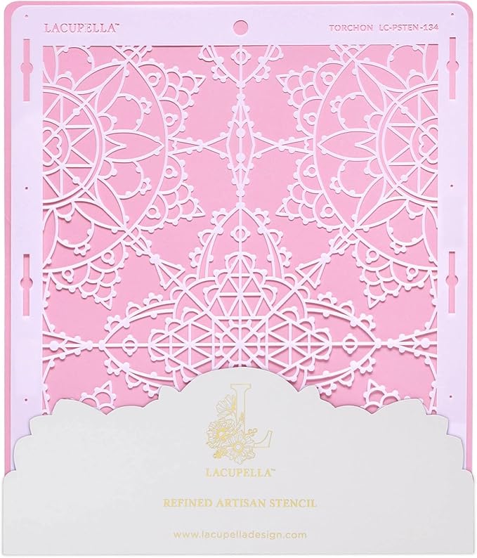 Large Cake and Baking Decorating Stencil (TORCHON)