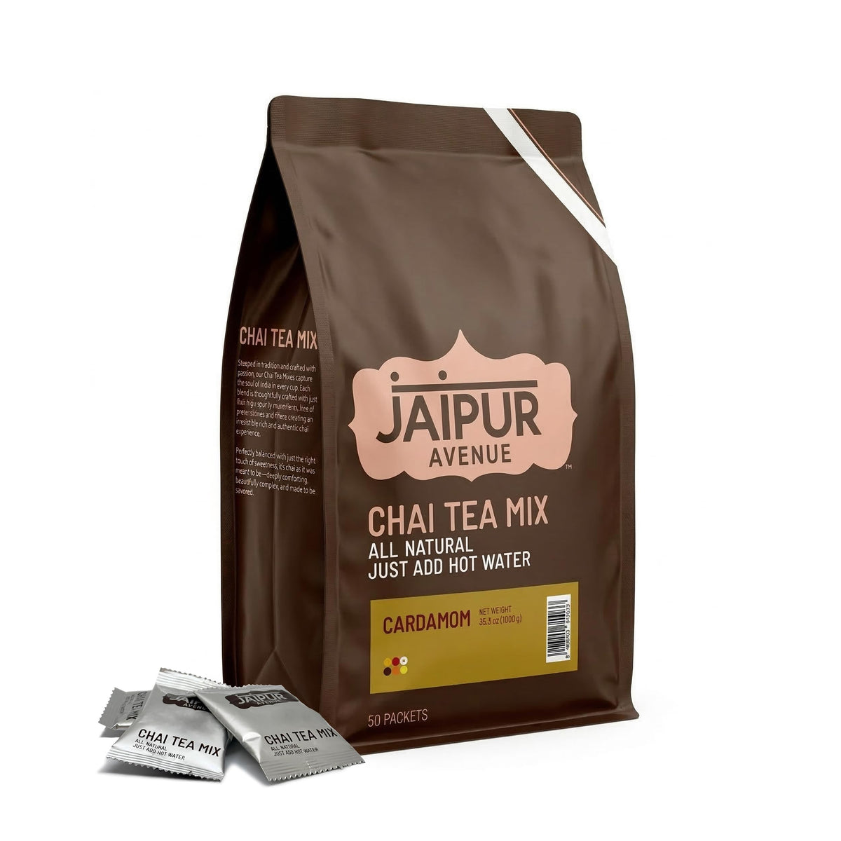 Jaipur Avenue's All-Natural Vanilla Chai Tea Mix (15-Count Box)