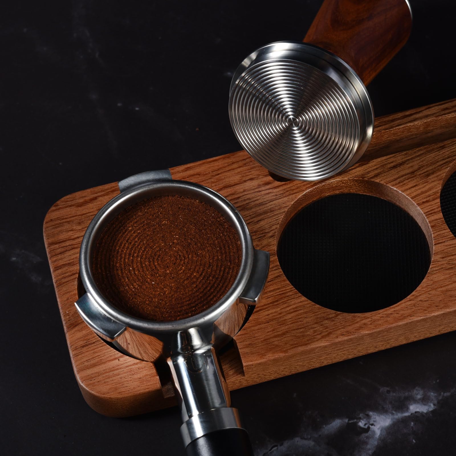 MATOW Spring Loaded Espresso Hand Tamper Fits Breville 54mm Portafilter