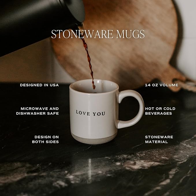 Sweet Water Decor Halloween Coffee Mug - Spooky Coffee Mug for Halloween - Durable Stoneware Mug for Tea & Cocoa - Perfect Fall Mugs for Morning Brew & Cozy Nights - Spooky Season Design Mug 14oz