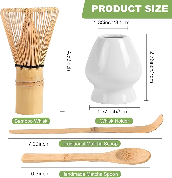 Matcha Bamboo Whisk,Matcha Whisk Set,Matcha Whisk Holder,Matcha Whisk And Stand,Tea Scoop