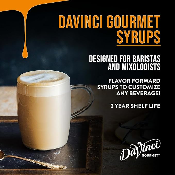 DaVinci Gourmet Classic Amaretto Syrup, 25.4 Fluid Ounces (Pack of 1)