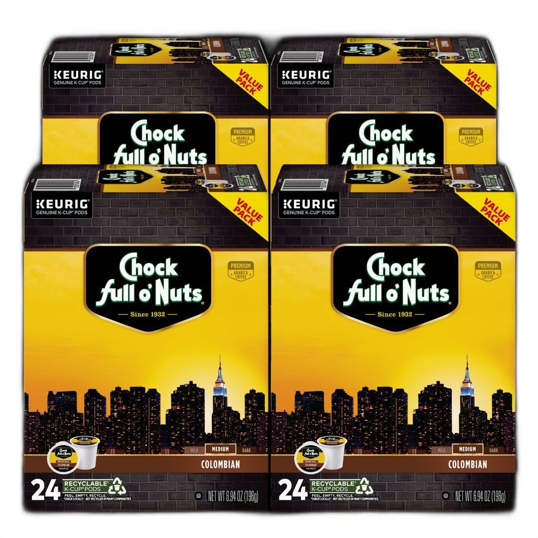 Chock Full o' Nuts K-Cup Pods - Heavenly Original, 32 K-Cup Pods