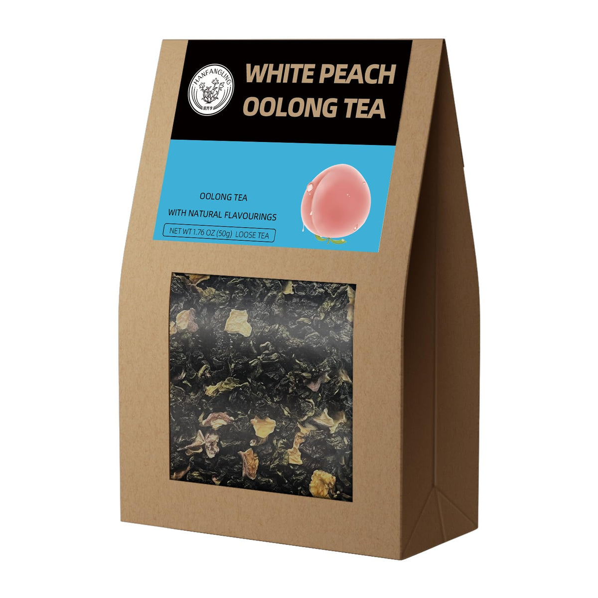 HANFANGLING Strawberry Black Tea, 100% Natural Loose Leaf, Blend Of Strawberry Fruit And Black Tea Aroma