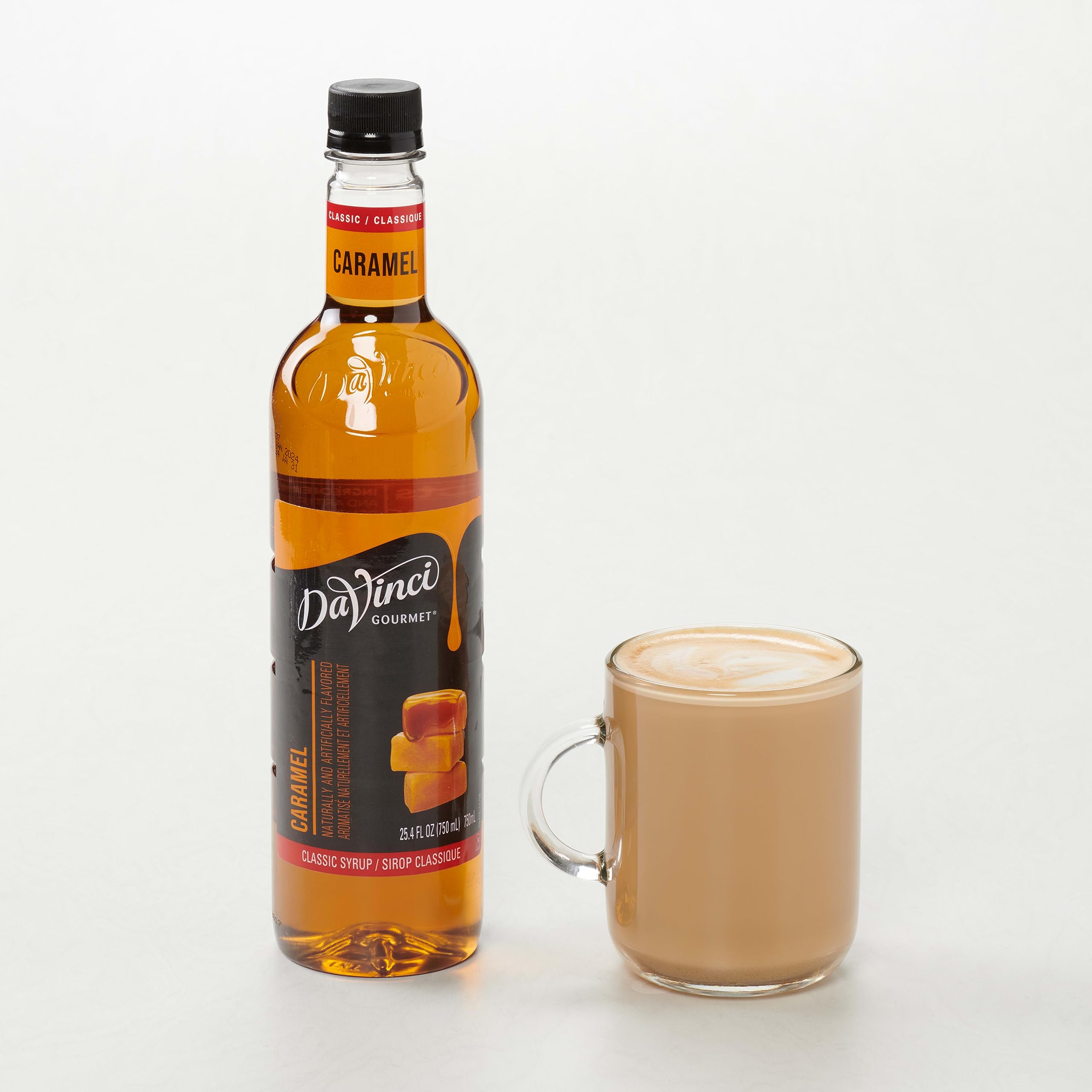 DaVinci Gourmet Classic Caramel Syrup, 25.4 Fluid Ounces (Pack of 1)