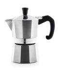 Bellemain Stovetop Espresso Maker, Italian Moka Pot, 3-Cup Silver