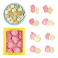 Heart Cookie Cutter Set, 10 Pcs 3D Pressable Biscuit Cutter and Stamps, Valentine's Day Cookie Molds Wedding Party DIY Cake Decorating Kit (B10)