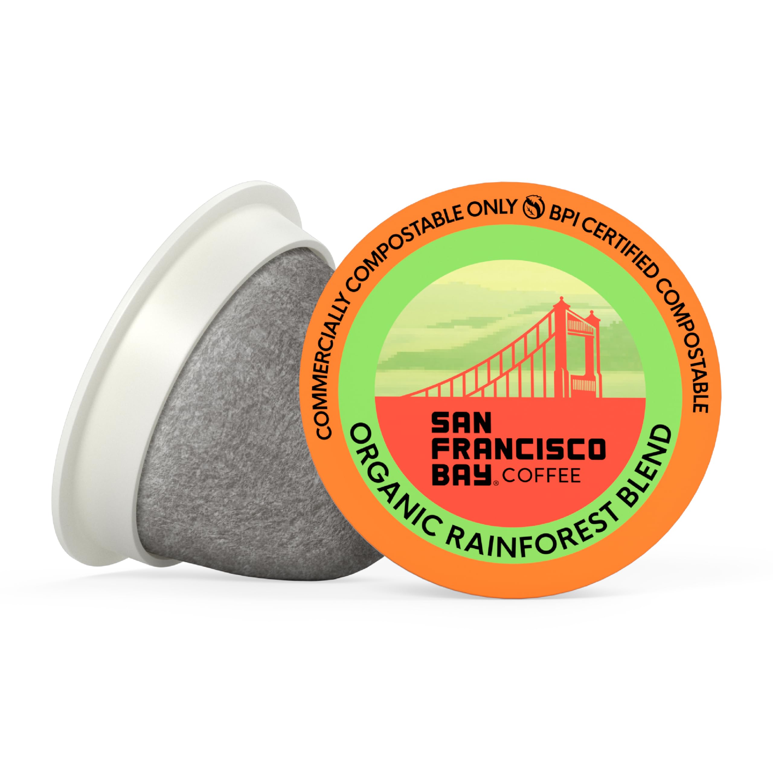 San Francisco Bay Organic Rainforest Blend K-Cup Compatible Pods, 120 ct