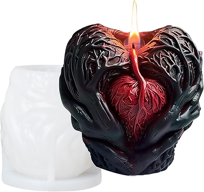 Skull Claw Hand Jewelry Resin Casting Mold for Resin, Soap, Candle Making - Craft Supplies