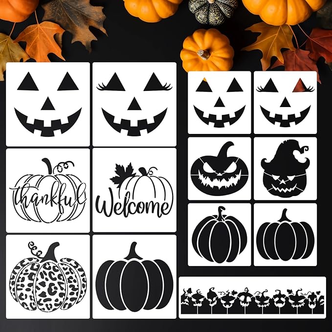 Christmas Stencils for Windows Large Christmas Stencils for Crafts Reusable