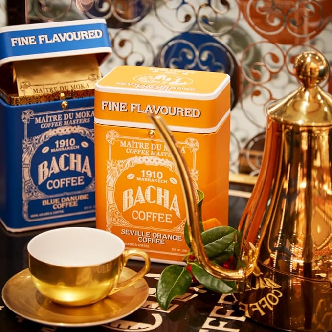 Bacha Coffee | Yirgacheffe Heirloom Single Origin Signature Nomad Collection, 100% Arabica Specialty Coffee, Ground Beans, Medium Roast, 250g