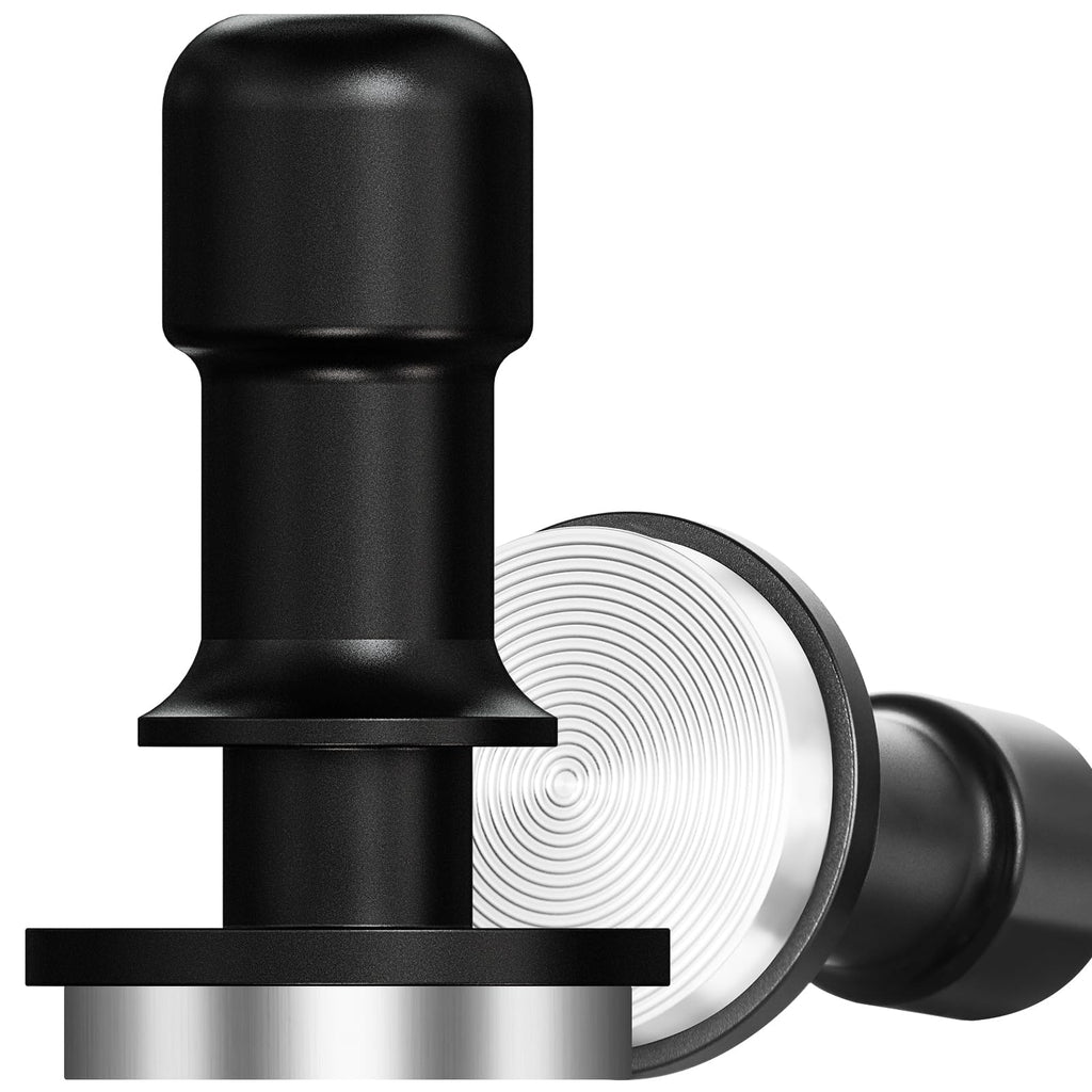 PUSEE 53mm Espresso Tamper, Premium Calibrated 30lb Spring Loaded Stainless Steel Ground Tamper for Barista Home Coffee Accessories Upgrade 3.0