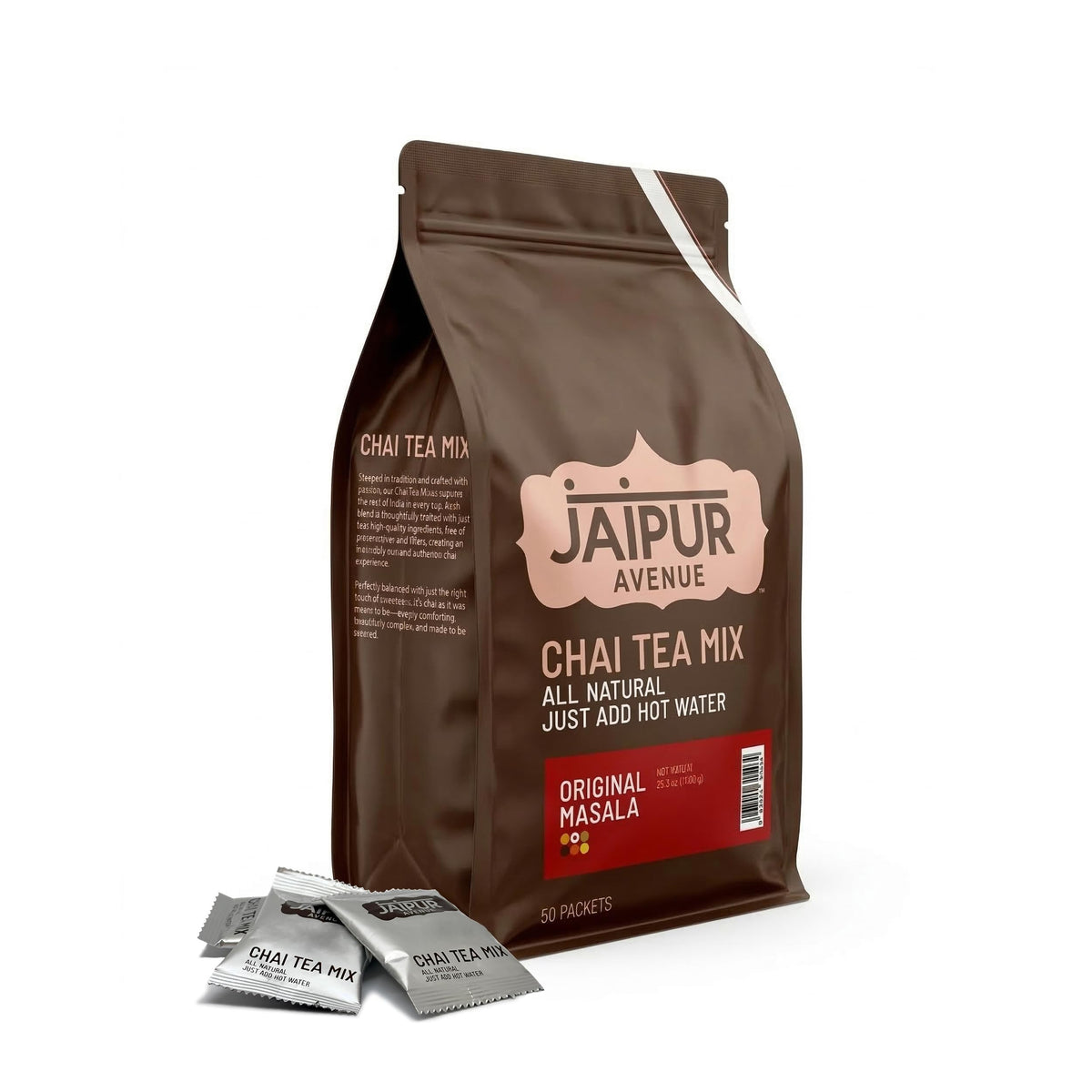 Jaipur Avenue's All-Natural Vanilla Chai Tea Mix (15-Count Box)
