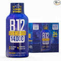 B12 Overload Extra Strength Energy Shot – Mixed Berry – 260mg Caffeine, 14000% B12, Electrolytes – Energy & Vitality Support – Zero Sugar No Calories – Vegan, Kosher, Gluten-Free – 1.93 fl oz, 24-Pack