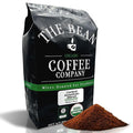The Bean Organic Coffee Company Central America, Medium Roast, Ground Coffee, 5-Pound Bag,Café molido tostado organico