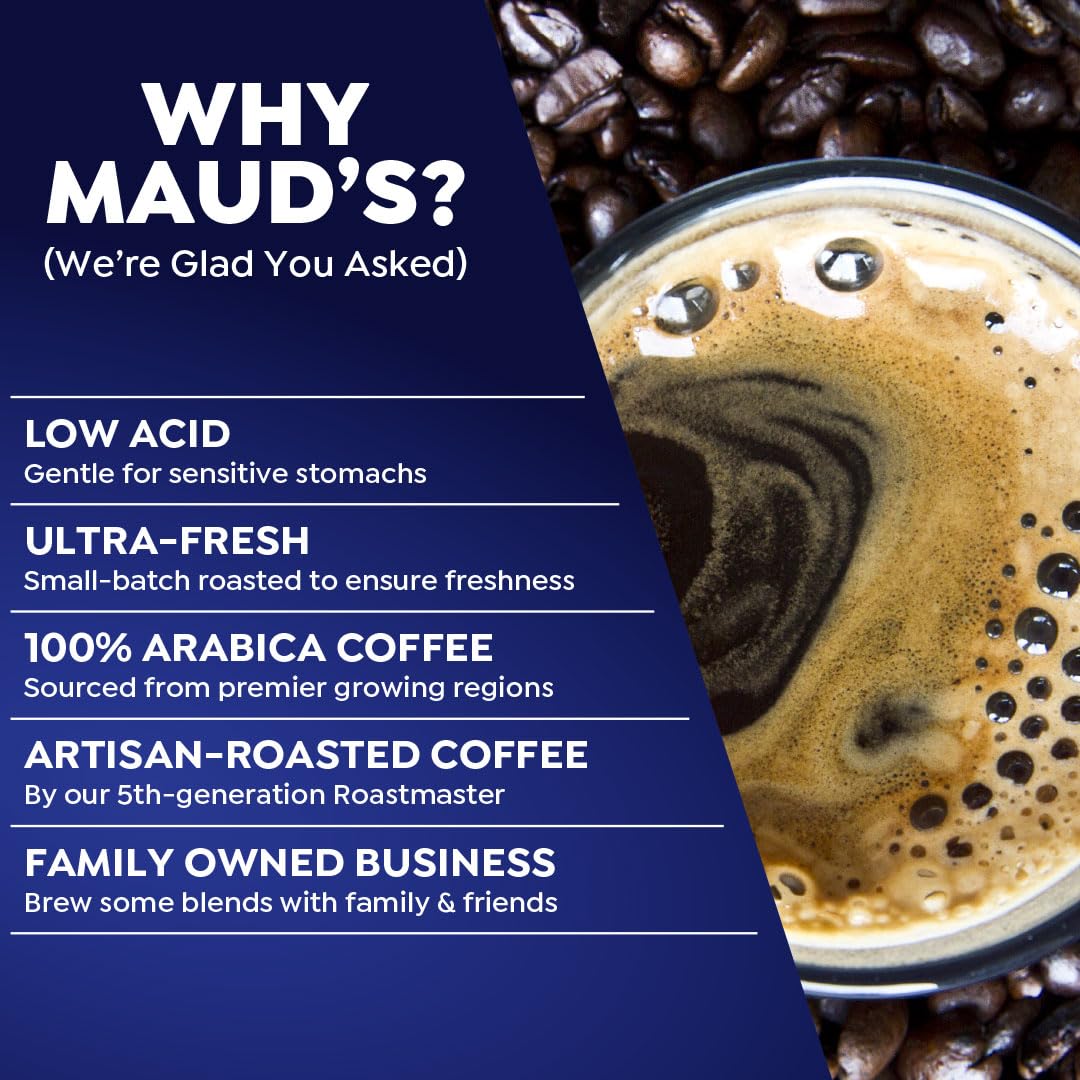 Maud's French Dark Roast Coffee Pods 200ct