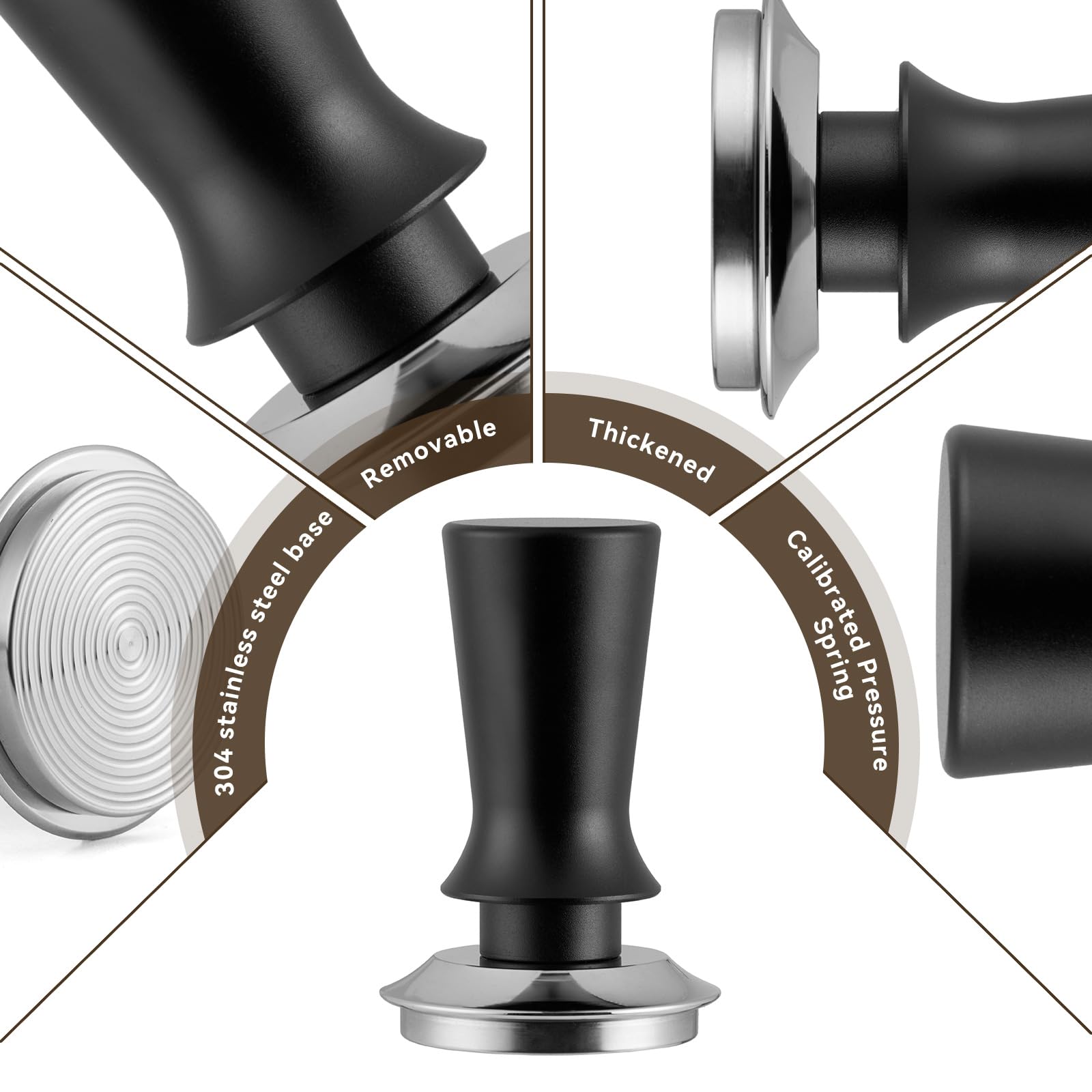Espresso Accessories Kit, Tamper Tools Set, Coffee Machine Tools Sets