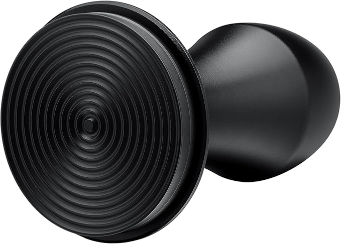 Normcore 51mm Espresso Coffee Tamper, Spring Loaded Tamper V4, Titanium PVD Coating Ripple Base, Compatible with 51mm Delonghi Dedica & La Specialista Portafilter