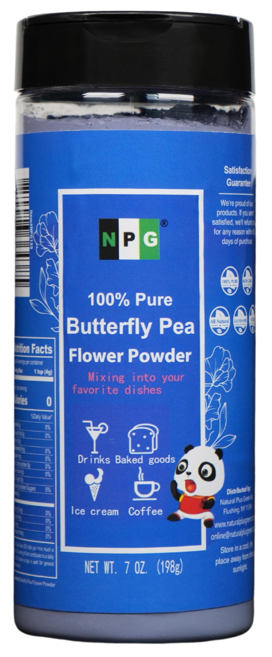 NPG Freeze Dried Red Raspberry Juice Powder 7 Oz, Seedless Superfood Powder