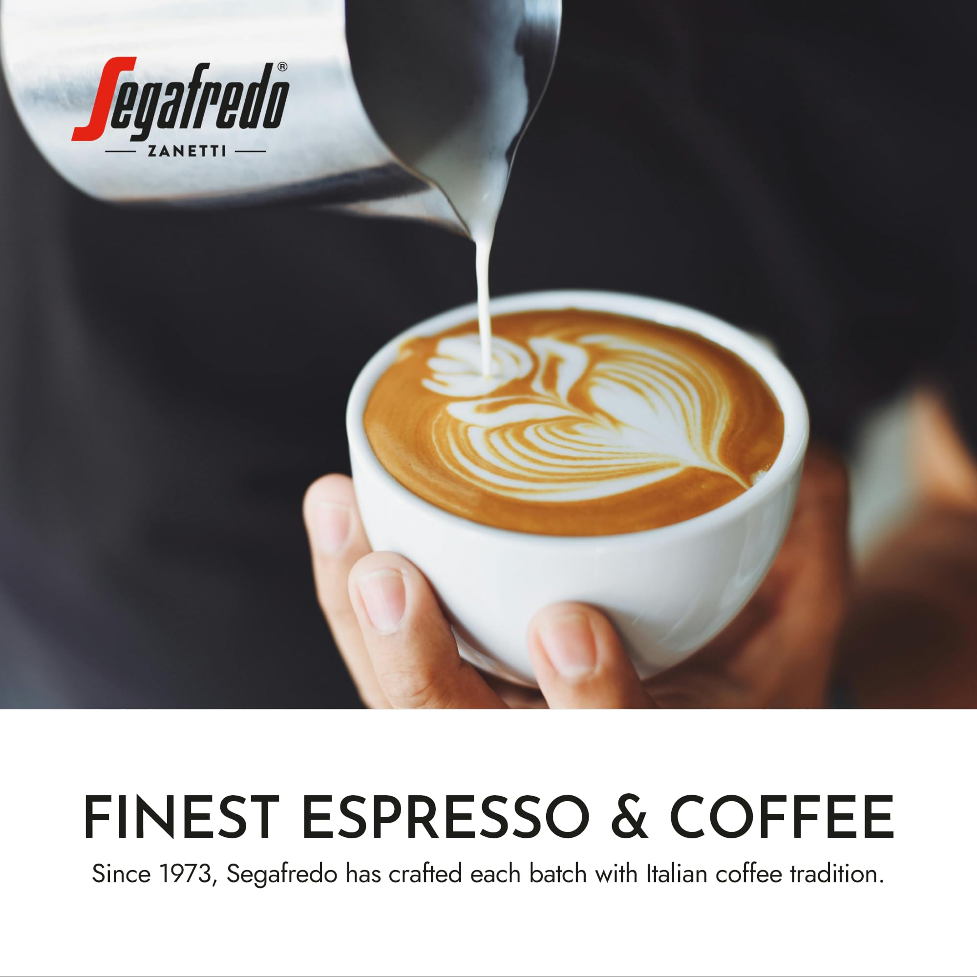 Segafredo Zanetti Espresso Capsules – Aluminum Pods for Nespresso Original Machines – Medium Roast Premium Espresso with a Sweet Aroma – Subtle, Intensity 9 – Sinfonia, 10 Count