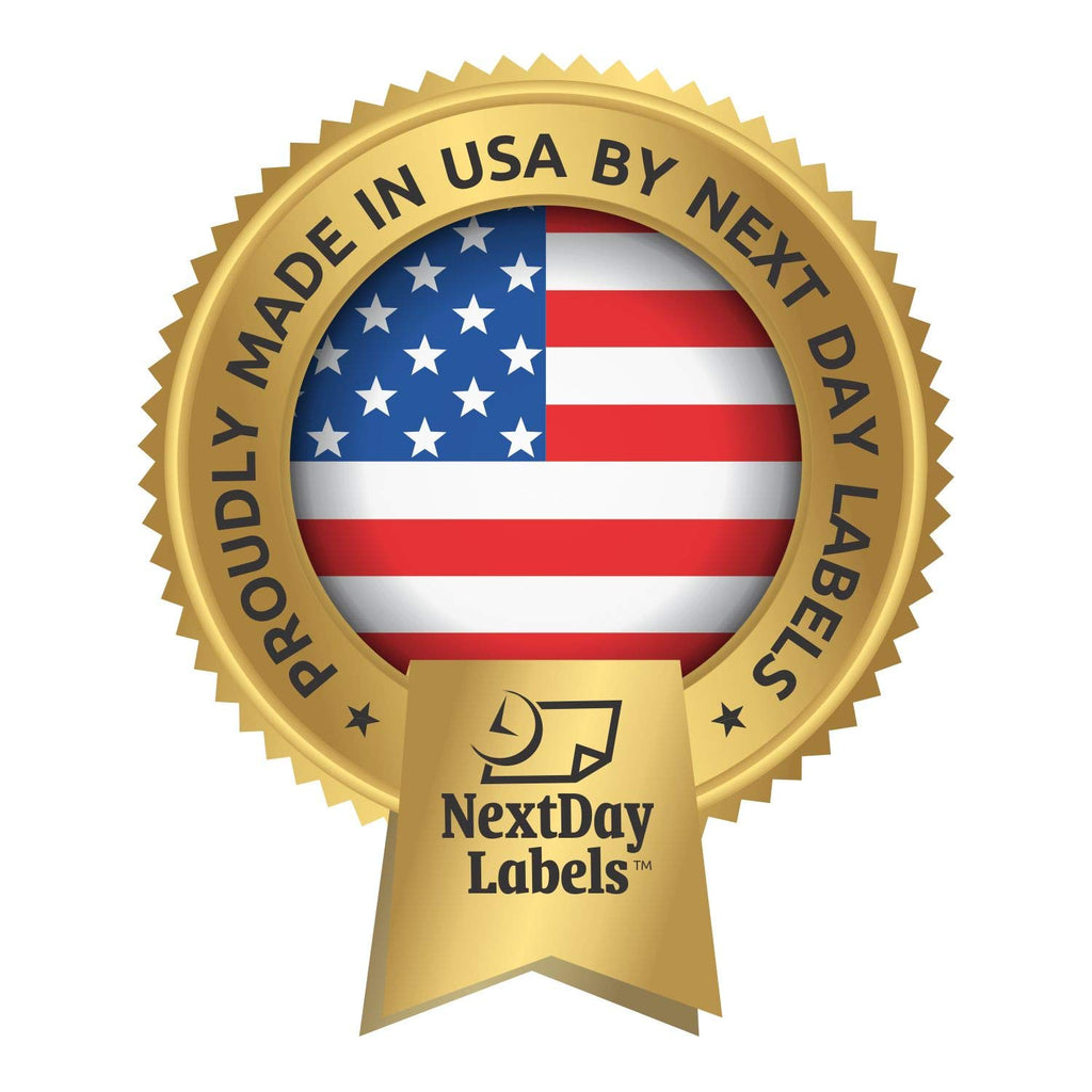 NextDayLabels Employee Record Personnel File Folders, Made in USA, 25-Pack